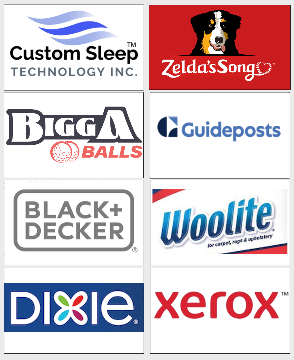 Brand Grid for About
