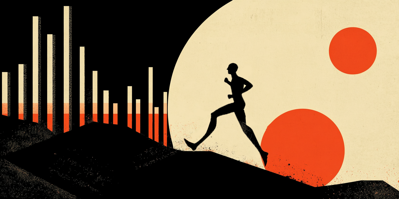 SEO optimization marathon runner